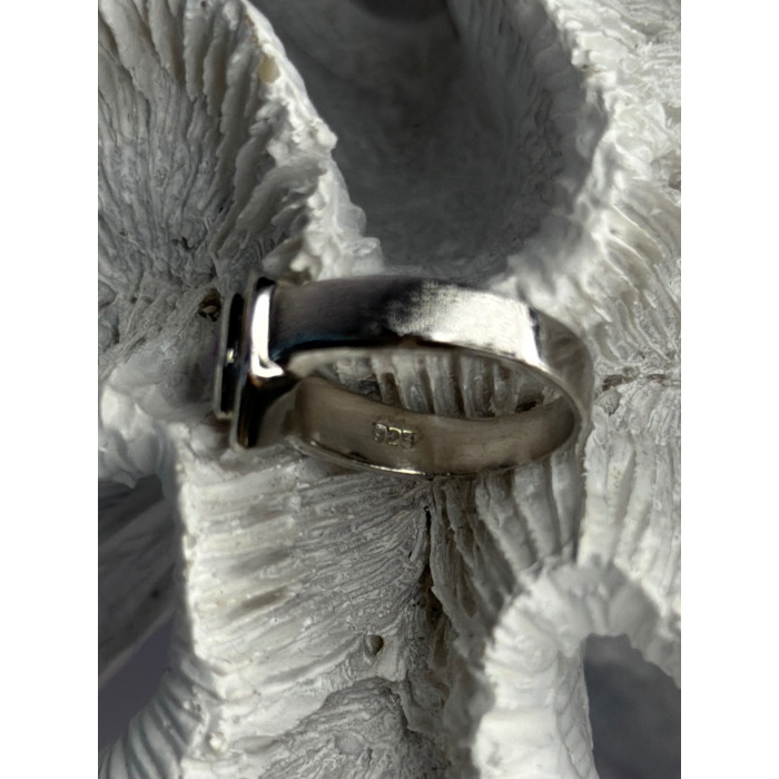 925 Sterling Silver Amethyst Ring Size 5.5