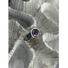 925 Sterling Silver Amethyst Ring Size 5.5