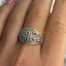 Vintage 925 Sterling Silver Marcasite Ring Size 10