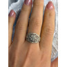 Vintage 925 Sterling Silver Marcasite Ring Size 10