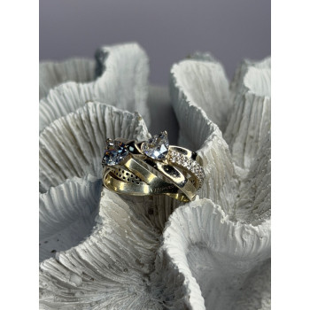 Pandora Ale 58 925 Sterling Silver Cz Ring Size 9