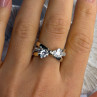 Pandora Ale 58 925 Sterling Silver Cz Ring Size 9
