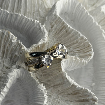 Pandora Ale 58 925 Sterling Silver Cz Ring Size 9