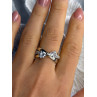 Pandora Ale 58 925 Sterling Silver Cz Ring Size 9