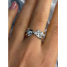 Pandora Ale 58 925 Sterling Silver Cz Ring Size 9