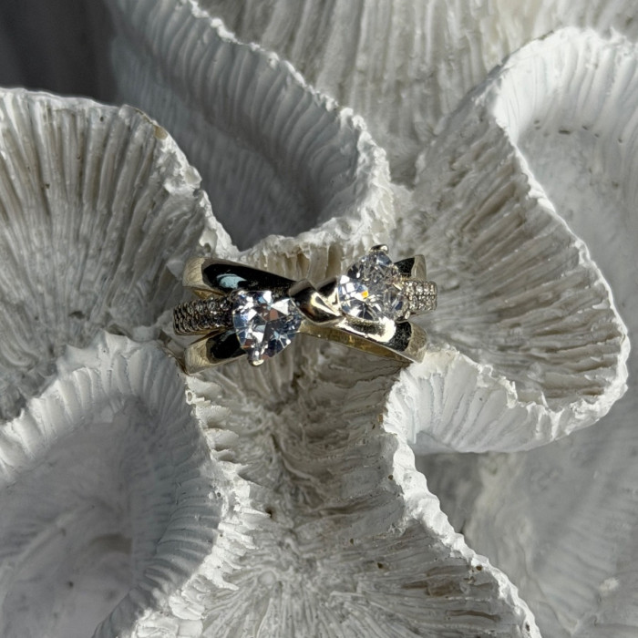Pandora Ale 58 925 Sterling Silver Cz Ring Size 9