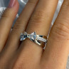 Pandora Ale 58 925 Sterling Silver Cz Ring Size 9
