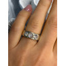 Vintage 925 Sterling Silver Moonstone Ring Size 6.5