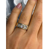 Vintage 925 Sterling Silver Moonstone Ring Size 6.5