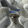 Beautiful 925 Sterling Silver Cz Ring Size 9