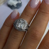 Tycoon 925 Sterling Silver Cz Ring Size 5