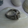 Tycoon 925 Sterling Silver Cz Ring Size 5