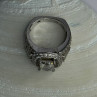 Tycoon 925 Sterling Silver Cz Ring Size 5