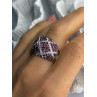 Beautiful Design 925 Sterling Silver Cz Ring Size 8