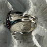 Beautiful Design 925 Sterling Silver Cz Ring Size 8