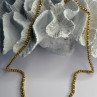 Elegant Design 14K Yellow Gold Necklace Length 23 in
