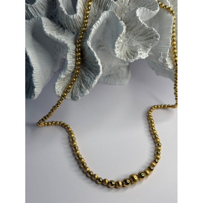 Elegant Design 14K Yellow Gold Necklace Length 23 in