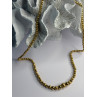 Elegant Design 14K Yellow Gold Necklace Length 23 in