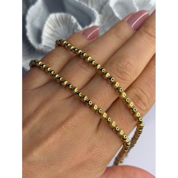 Elegant Design 14K Yellow Gold Necklace Length 23 in