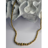 Elegant Design 14K Yellow Gold Necklace Length 23 in