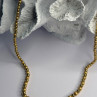 Elegant Design 14K Yellow Gold Necklace Length 23 in