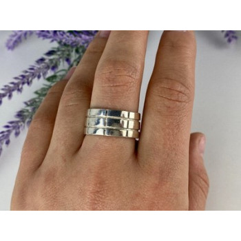925 Sterling Silver Band Ring Size 10.5
