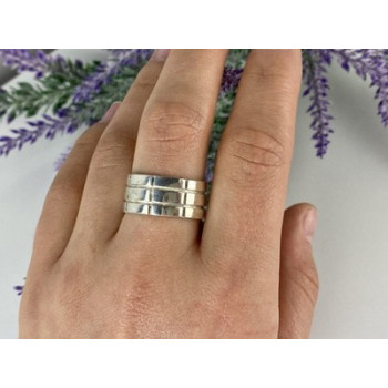 925 Sterling Silver Band Ring Size 10.5