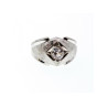 925 Sterling Silver CZ Ring Size 10