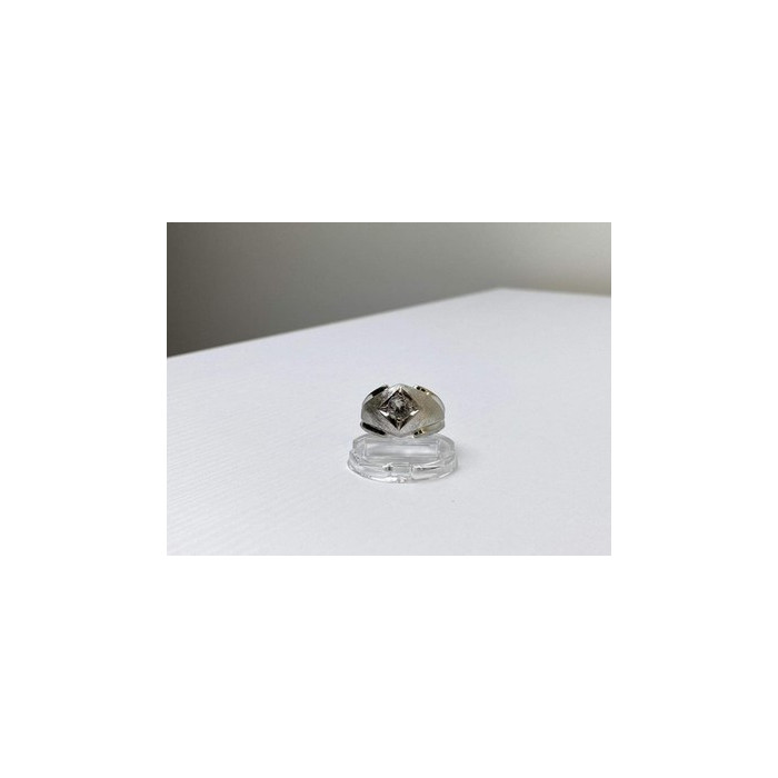 925 Sterling Silver CZ Ring Size 10