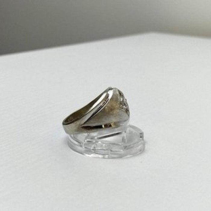 925 Sterling Silver CZ Ring Size 10