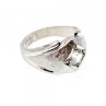 925 Sterling Silver CZ Ring Size 10