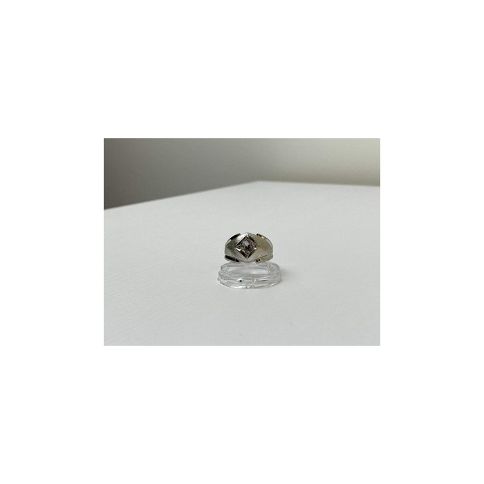 925 Sterling Silver CZ Ring Size 10