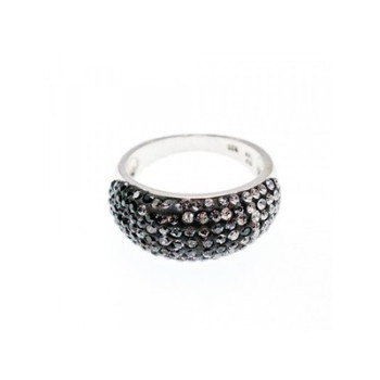 Beautiful 925 Sterling Silver CZ Ring Size 7