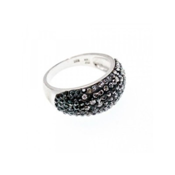 Beautiful 925 Sterling Silver CZ Ring Size 7