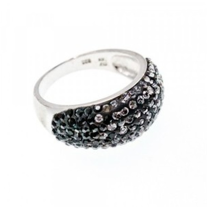 Beautiful 925 Sterling Silver CZ Ring Size 7