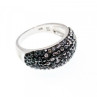 Beautiful 925 Sterling Silver CZ Ring Size 7