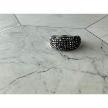 Beautiful 925 Sterling Silver CZ Ring Size 7