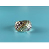 925 Sterling Silver Multi Gemstones Ring Size 7