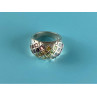 925 Sterling Silver Multi Gemstones Ring Size 7
