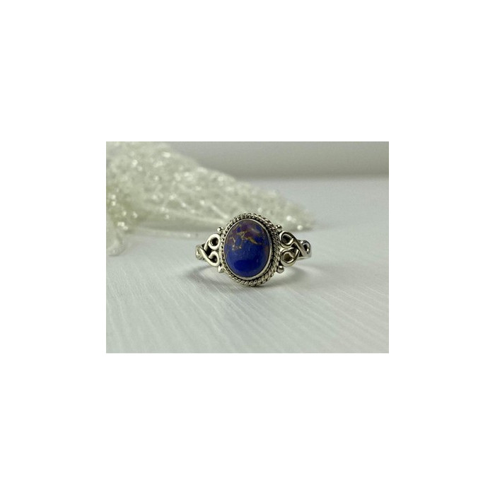 Vintage 925 Sterling Silver Jasper Ring Size 9.5