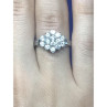 925 Sterling Silver CZ Ring Size 6.5