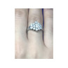 925 Sterling Silver CZ Ring Size 6.5