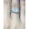 925 Sterling Silver CZ Ring Size 6.5