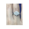 925 Sterling Silver CZ Ring Size 6.5