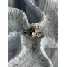 925 Sterling Silver Citrine Ring Size 7