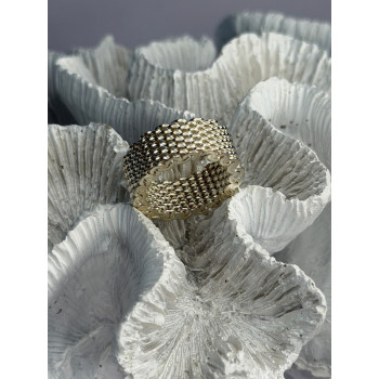 Elegant Unique Design 925 Sterling Silver Ring Size 6