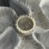 Elegant Unique Design 925 Sterling Silver Ring Size 6
