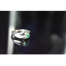 925 Sterling Silver Emerald Ring Size 9.5