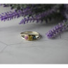 925 Sterling Silver Multicolor CZ Ring Size 9.5