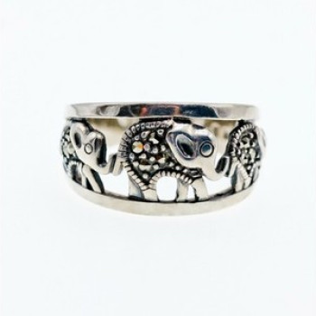 925 Sterling Silver Marcasites 